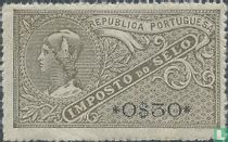 Imposto do selo 0$30 