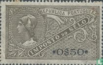 Imposto do selo 0$50