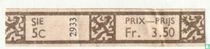 Sie 5C 2933 - Prix-Prijs Fr. 3.50