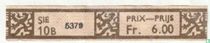 5379 - SIE 10B - Fr. 6.00
