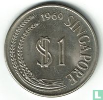 Singapur 1 Dollar 1969