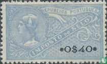 Imposto do selo 0$40