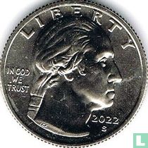 United States ¼ dollar 2022 (S) "Nina Otero-Warren"