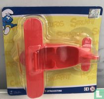 Airplane red wings