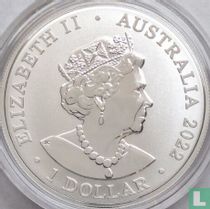 Australie 1 dollar 2022 "Sumatran elephant"