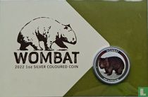 Australië 1 dollar 2022 (coincard) "Wombat"