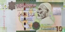 Libya 10 Dinars