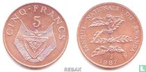 Ruanda 5 Franc 1987 kaufen