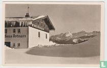 RPPC Haus Artmann alpengasthof Und unterkunftshaus Winklmoos-Alm Bayern Echt Foto Ansichtskarten Real Photo Postcard