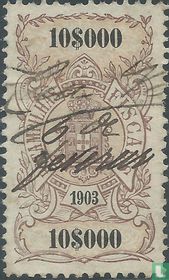 Imposto do sello 10$000