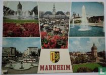 Les jets d'eau de Mannheim
