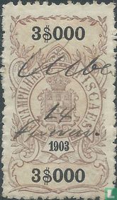 Imposto do sello 3$000