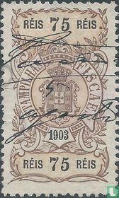 Imposto do sello 75 Reis
