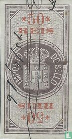 Imposto do sello 50 Reis