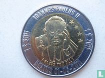 Micronesië 1 dollar 2011 zaligverklaring van Johannes Paulus II (type 2)