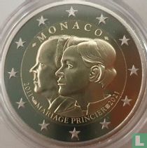 Monaco 2 euro 2021 (PROOF) "10th anniversary Wedding of Prince Albert II and Charlene Wittstock"