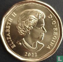Canada 1 dollar 2022 (gekleurd) "15th anniversary Death of Oscar Peterson"
