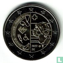 Belgien 2 Euro 2022 "In recognition of oustanding commitment during the covid pandemic"