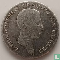 Pruisen 1/6 thaler 1812 (A)