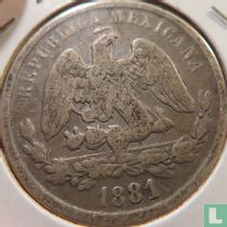 Mexique 50 centavos 1881 (Mo M)