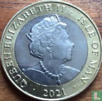 Île de Man 2 pounds 2021