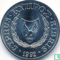 Cyprus 1 pound 1992 "Summer Olympics in Barcelona"