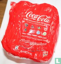 Coca-Cola folie 4 x 33 cl - Fanstimmung zum mitnehmen