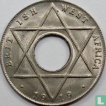 Afrique de l'Ouest britannique 1/10 penny 1919 (H)