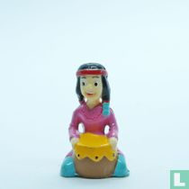 Indien avec tambour