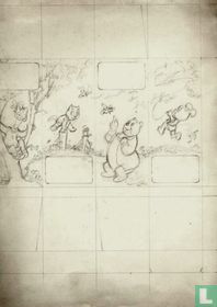 Tom Poes Bommel en Panda engelse maandkalender 1951