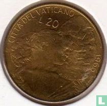 Vatican 20 lire 1966