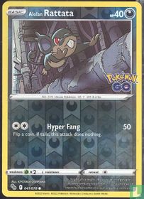 Alolan Rattata (Reverse Holo)