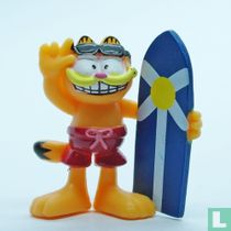 Garfield - surfing
