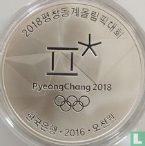 Südkorea 5000 Won 2016 (PP) "2018 Winter Olympics in Pyeongchang - Curling"