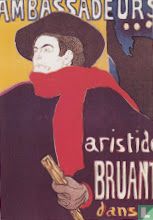 Aristide Bruant im Ambassadeurs (Plakat), 1892