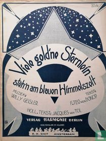 Viele gold'ne Sternlein steh'n am blauen Himmelszelt