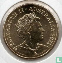 Australië 1 dollar 2021 "S - Sydney harbour bridge"