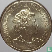 Australie 1 dollar 2022 "C - Cockatoo"