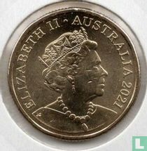 Australie 1 dollar 2021 "F - Flies"