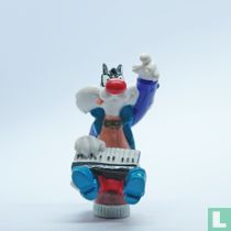 Sylvester sur clavier