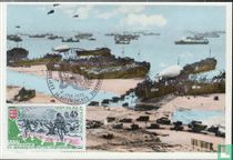 Landing in Normandy