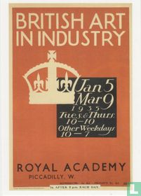 British Art in Industry : Exhibition Poster, 1935