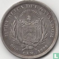 El Salvador 1 peso 1895