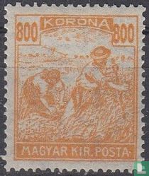 Wheat harvesting