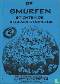 De Smurfen stichten de Reclamestripclub en vieren feest!!!