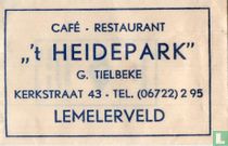 Cafe Restaurant " 't Heidepark" 