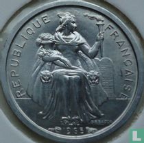 French Polynesia 50 centimes 1965
