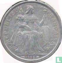 French Polynesia 2 francs 1996