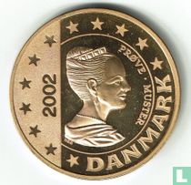 Denemarken 5 euro 2002 (nordic gold)