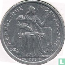 French Polynesia 2 francs 1995